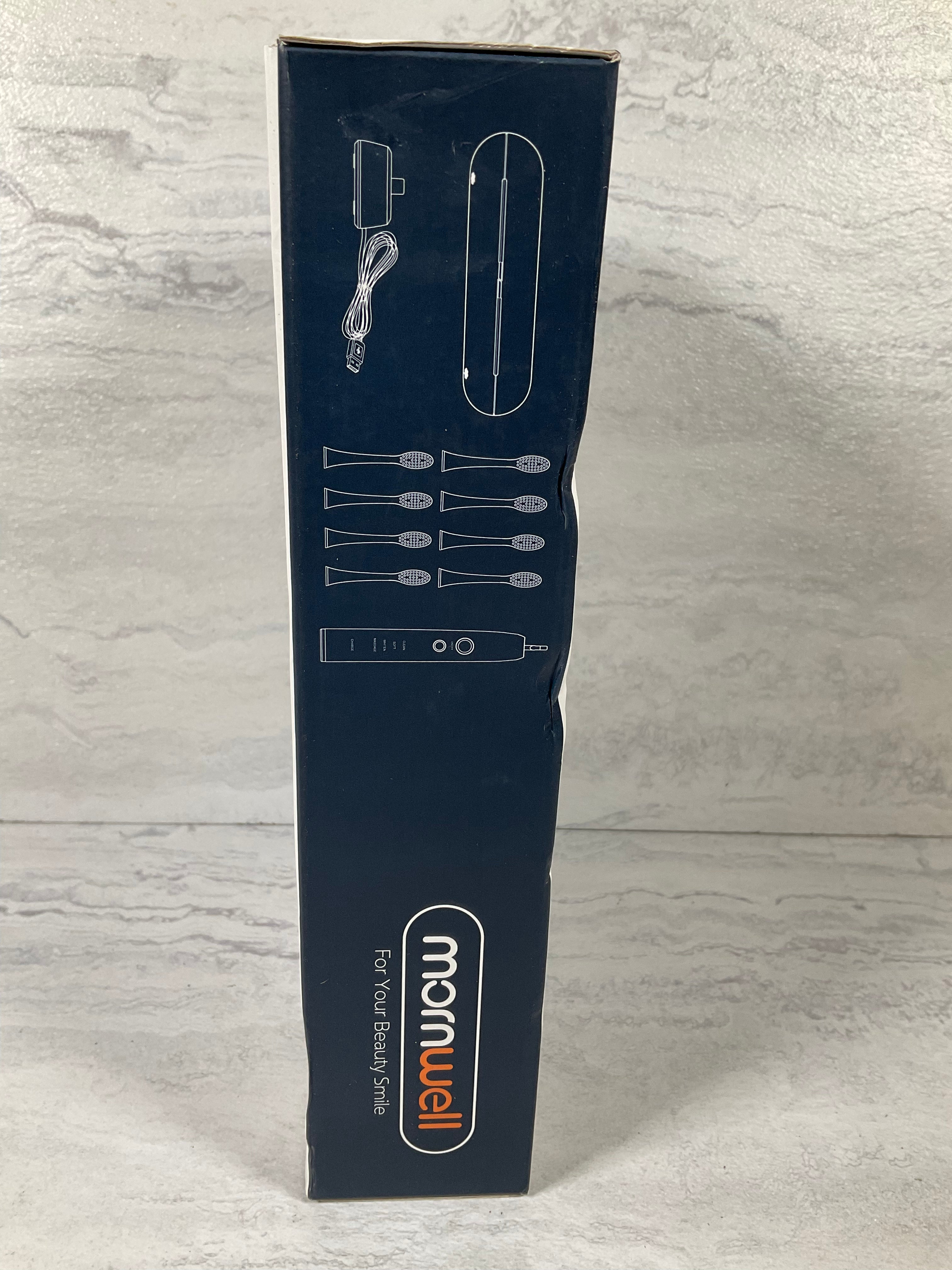Sonic Power Toothbrush Set w/  8 Toothbrush Heads, Charger, & Case (6979537436855)